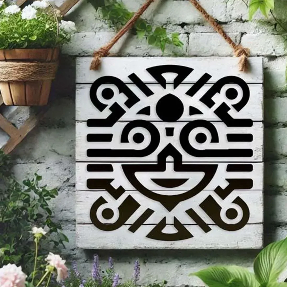 25Pcs Aztec Pattern Stencils 6