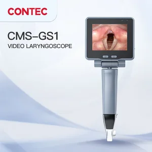 CONTEC 5 шт Цифровой Видео многоразовый Ларингоскоп быстрая машина 3,5 "" LCD сенсорный цветной экран высокой четкости используется Больничная клиника