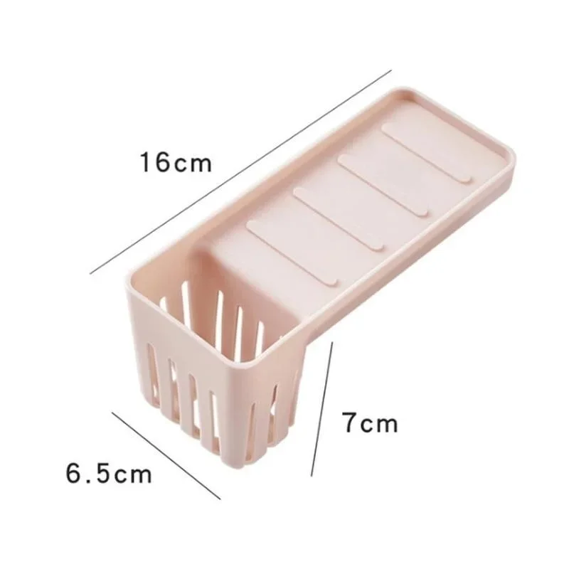 Kitchen water sink drain rack spoon fork container bracket water filter rack