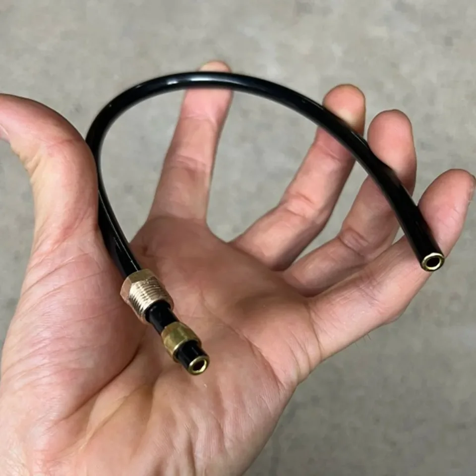 Tubo Nylon PA6 Pneumatico 14x16mm (DI 14mm, DE 16mm), 1,5 Metri, Traslucido, Per Aria Compressa E Fluidi -40°C A +120°C