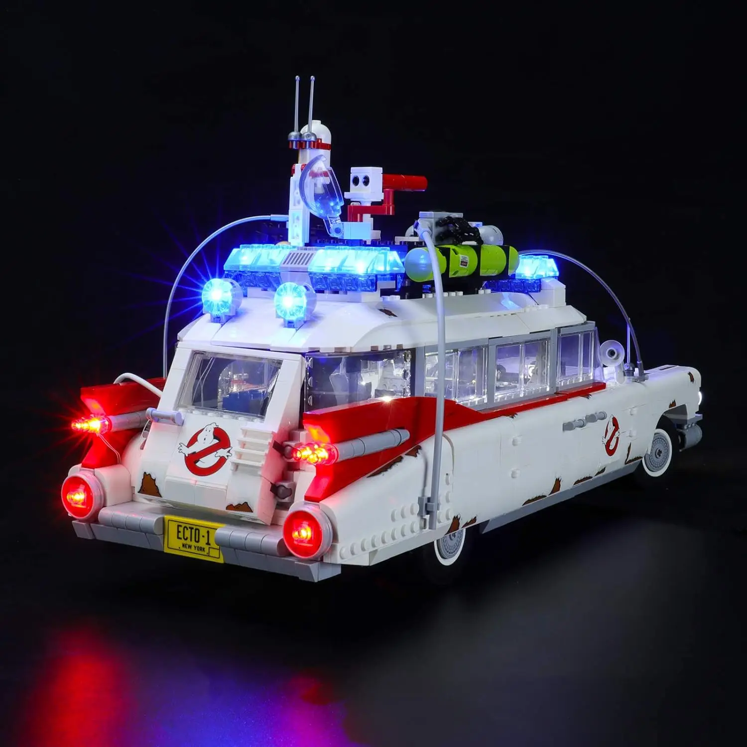 레고 10274 크리에이터 전문가용 고스트버스터스 구성 장식 램프용 Hprosper 5V LED 조명(빌딩 블록은 포함되지 않음)