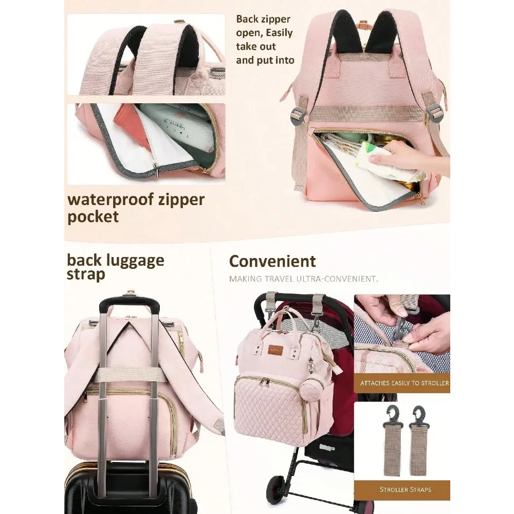 Waterproof Travel Diaper Bag 6