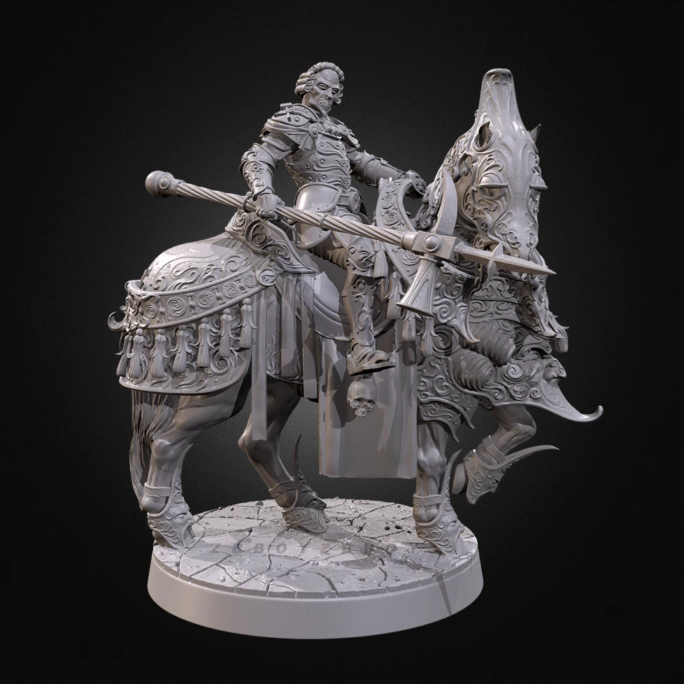 남자의 높이 38mm 50mm 75mm 수지 모델 키트 무색 자체 조립 TD-7283/3D