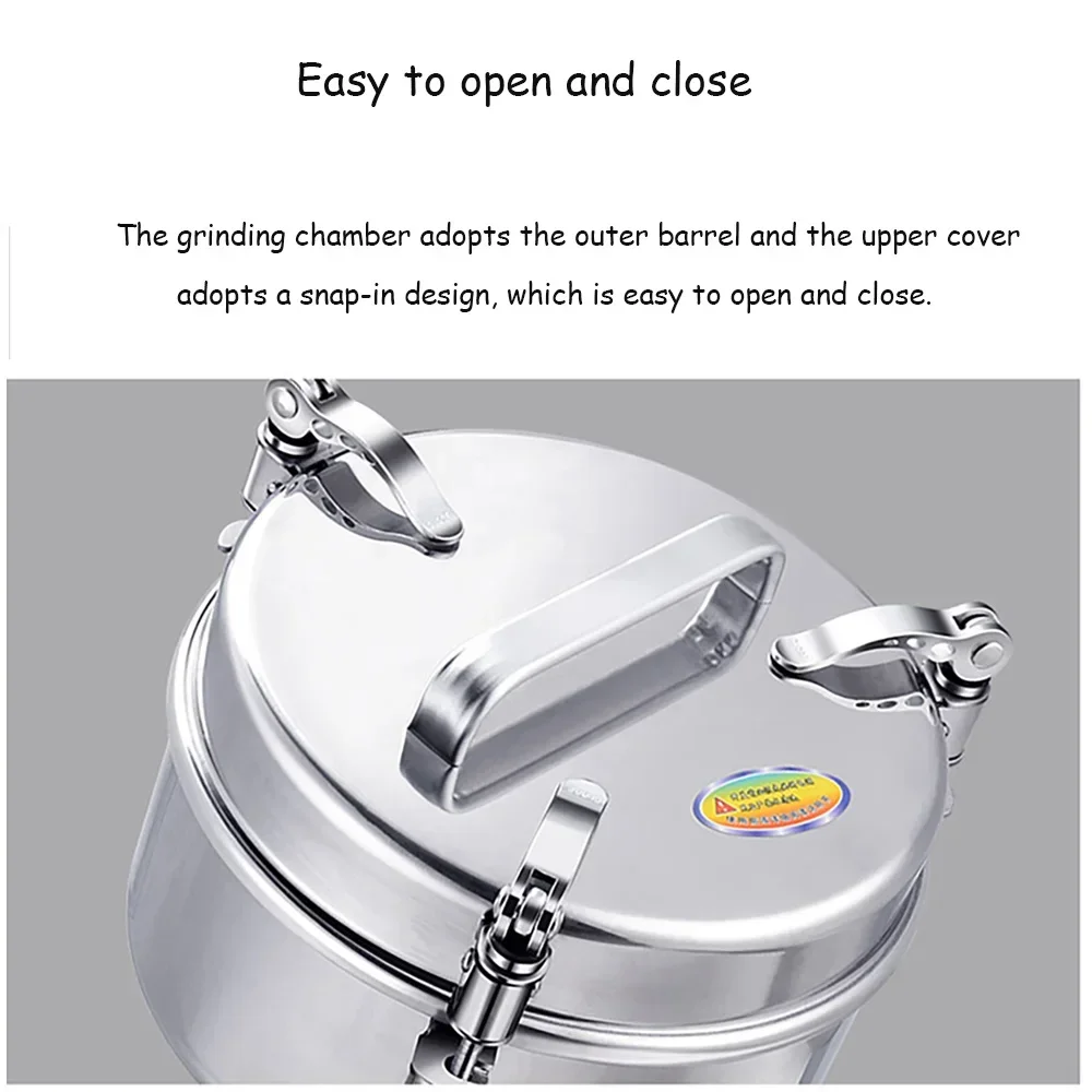 Description Picture 4 of item1000G Grinder Machine Grains Electric Herbal Coffee Powder Miller Dry Food High Speed Intelligent Spices Cereals Crusher