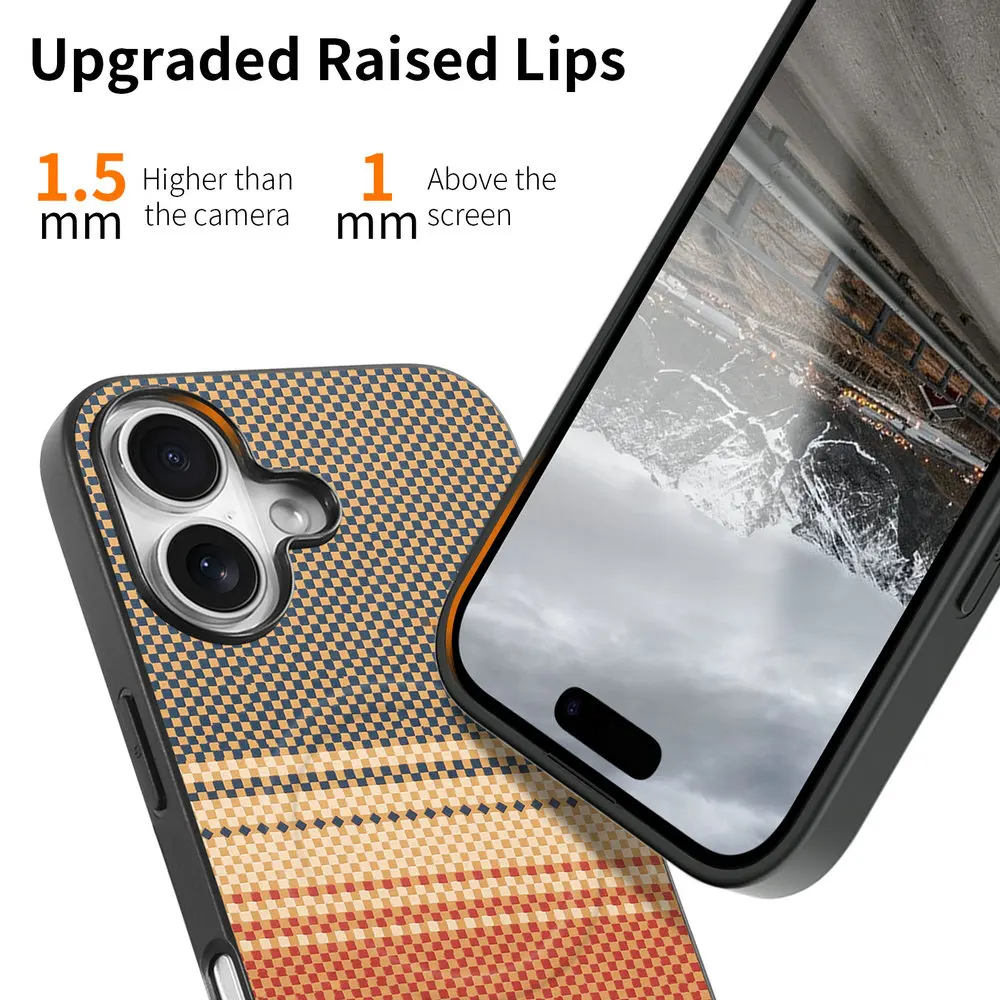 Luxury Wireless Charging Magnetic Back Cover