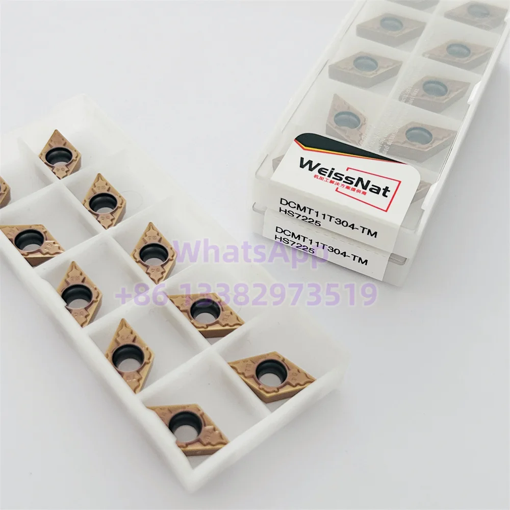 카바이드 인서트 DCMT 인서트, DCMT070204, DCMT11T304, DCMT11T308, HS7225, HS8125