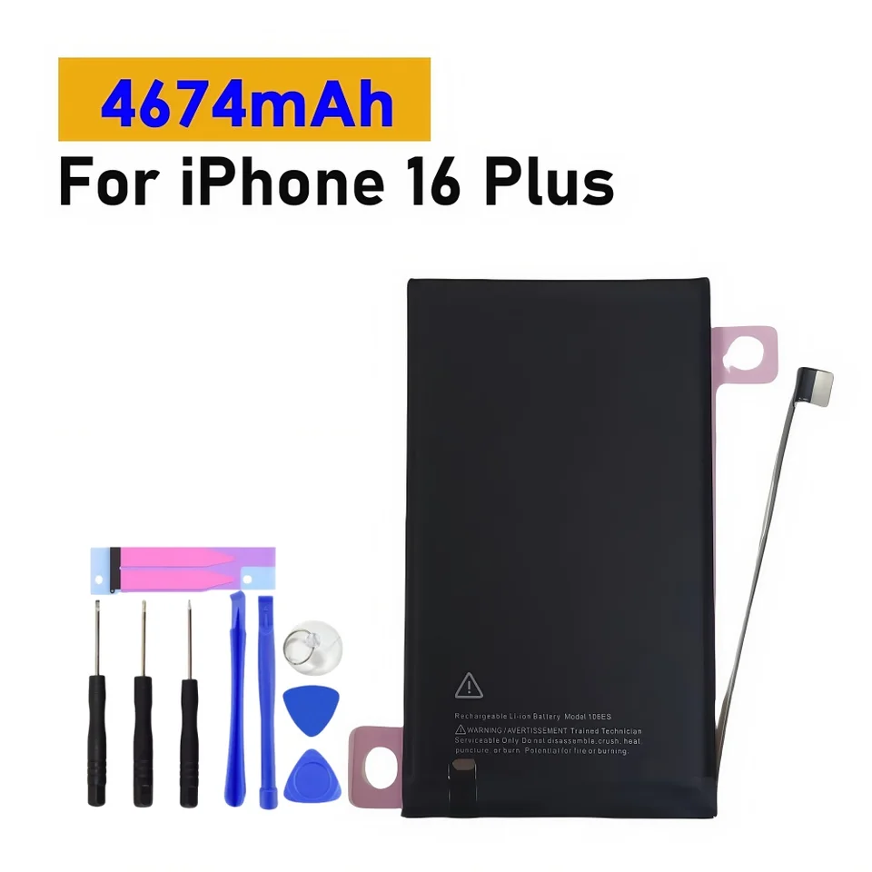 For iPhone 16/16 Plus Pro Max 3561mah 3582mah 4674mah 4685mah