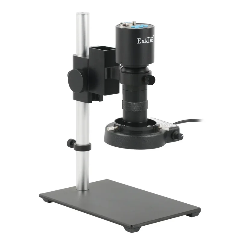 

1080P 2K 4K HDMI VGA USB 14MP 37MP 48MP 100X Zoom C Mount Lens PCB Soldering Image Acquisition Digital Microscope Camera Set