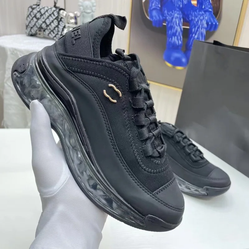 Spring and Autumn New Fashionable Thick Soled Interior Height Increasing Trendy Comfortable Versatile Casual Sports Shoes 4