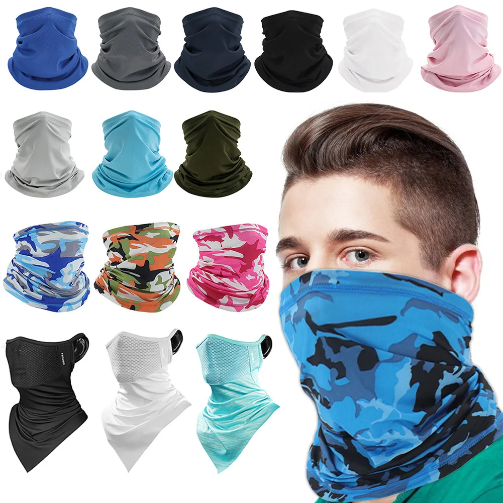 Outdoor Sport Bandana Magic Scarf Neck Warmer Tube UV Protection Bike  Cycling Hiking Scarves Fishing Windproof Face Mask for Men - AliExpress