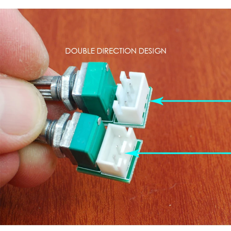 CIRMECH 단일 채널 오디오 시스템용 전위차계 어댑터 볼륨 조절기 R09 유형 목적 2.54P 입출력