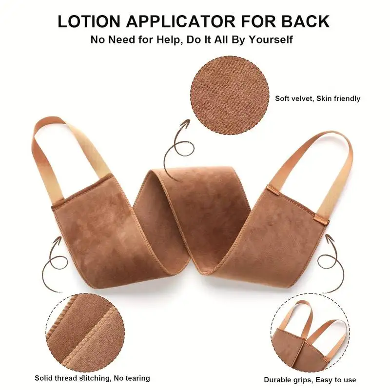 3-In-1 Self Tanning Mitt Glove Reusable Body Face Bath Cleaning Tools Back Tan Applicator Exfoliating Tan Removal Mitt self tanning mitt