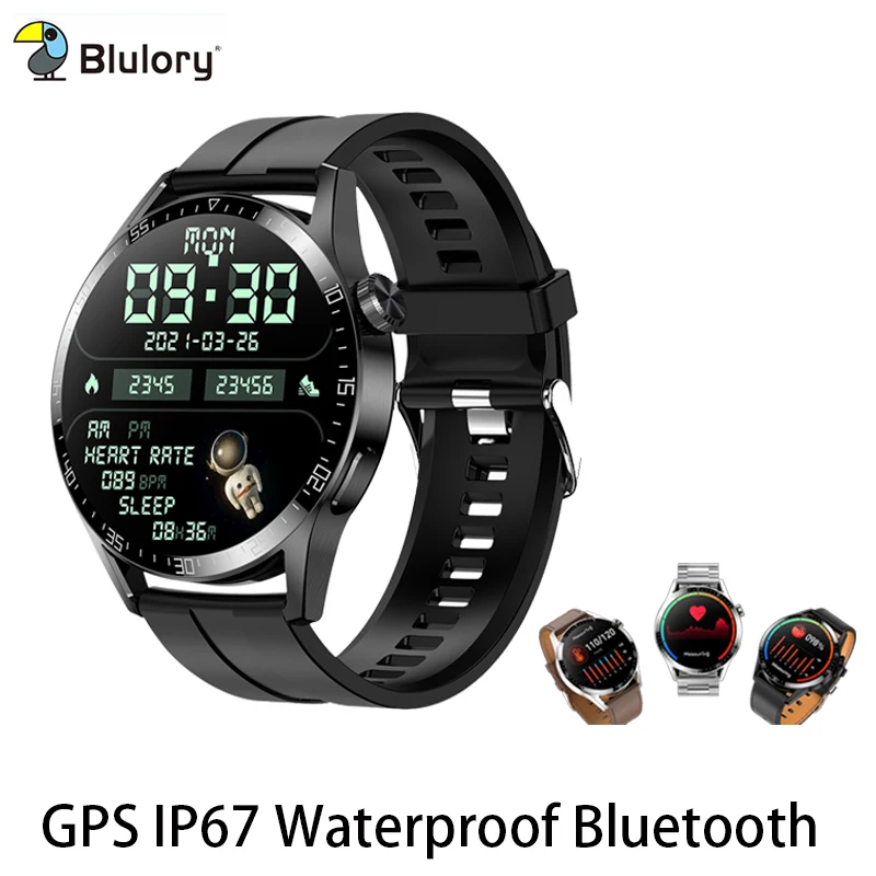 

Blulory Smart Watch Men Waterproof Sport Fitness Tracker Weather Display Bluetooth Call Watch G9 PRO NFC Smartwatch Women