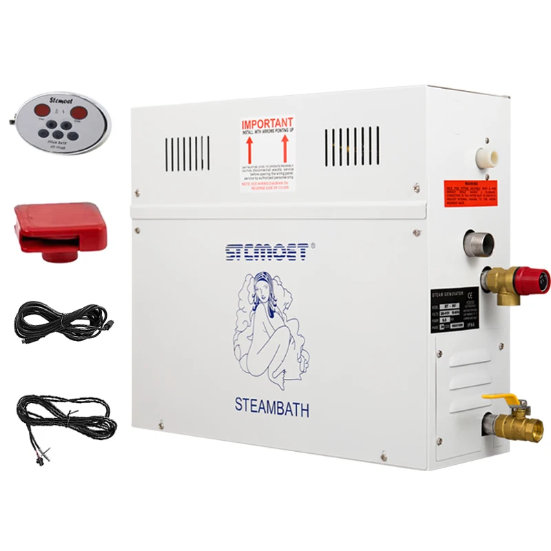 

STCMOET Portable 21KW SPA Shower Bath Sauna Steam Generator For Home Use