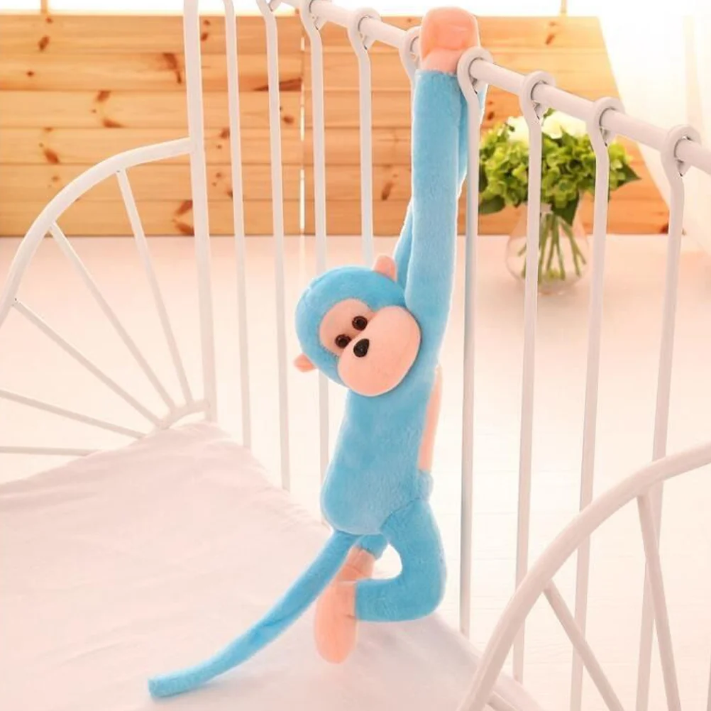 Gibbon Long Arm Plush Monkey Stuffed Dolls Large Toy Animal Hanging Decor Pillow