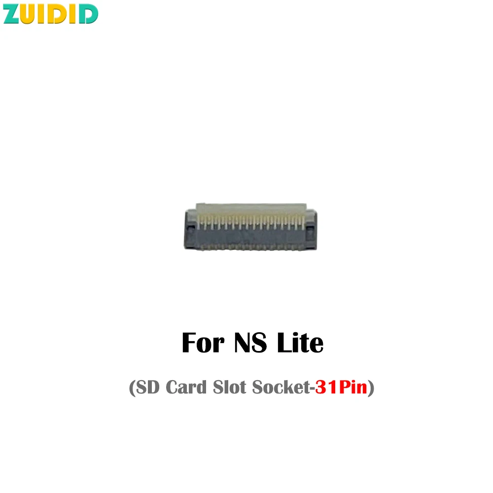 1pc 29/31/41/43/53 핀 FPC 암 소켓 마더 보드 LCD 디스플레이 화면 스위치 NS Lite OLED 용 플렉스 케이블 클립 리본 커넥터