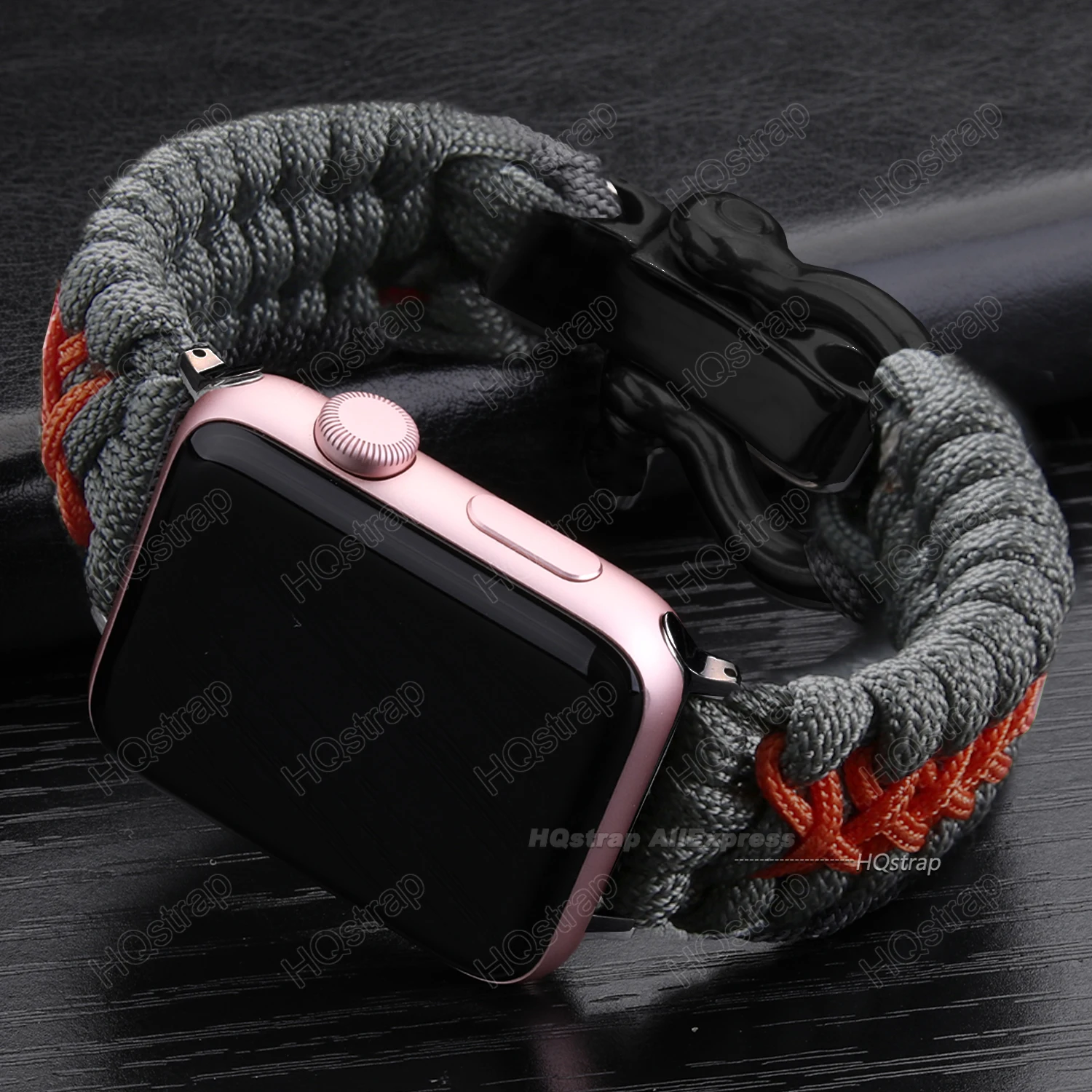 Braided Nylon Adjustable Buckle Strap