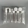 11PCS Travel Refillable Bottle Set Container Portable Cosmetic Lotion Toner Spray Shampoo Cream Tourism Supplies Set 2