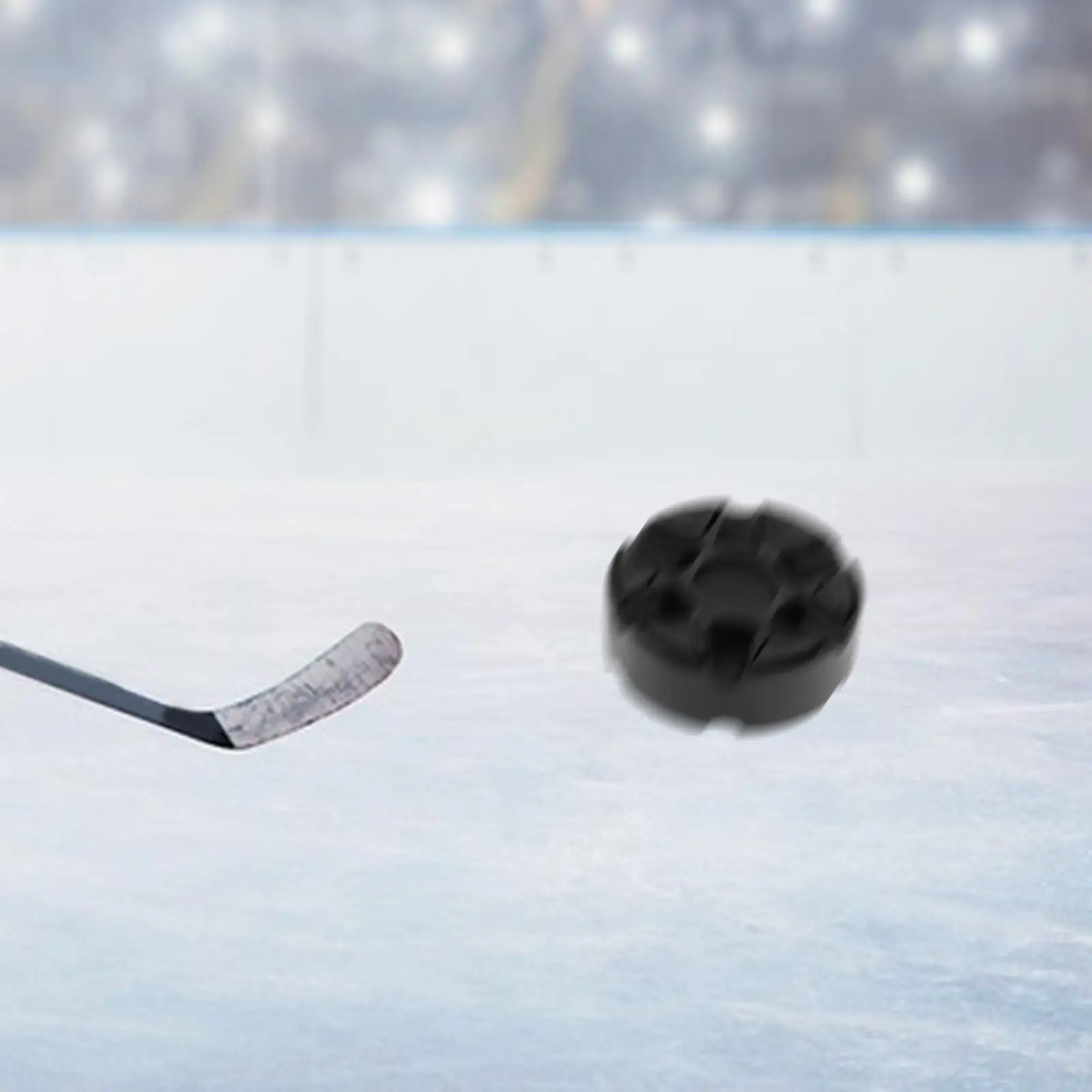 Inline Roller Hockey Puck Equipment Durable Multifunctional Street Hockey Puck for Indoor Outdoor Practicing 76mmx25mm