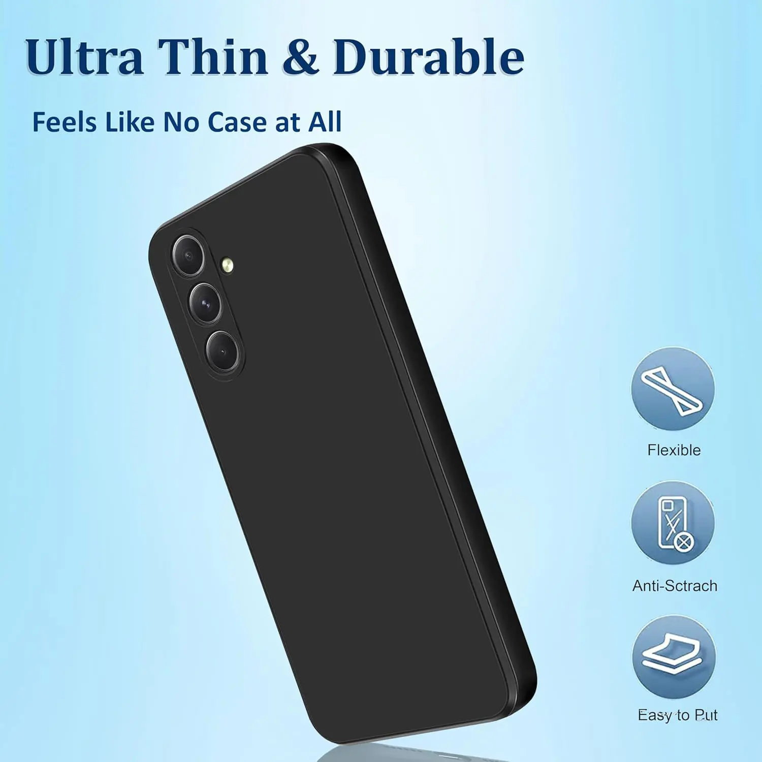 Premium Liquid Silicone Shockproof Phone Case - Sleek Protection
