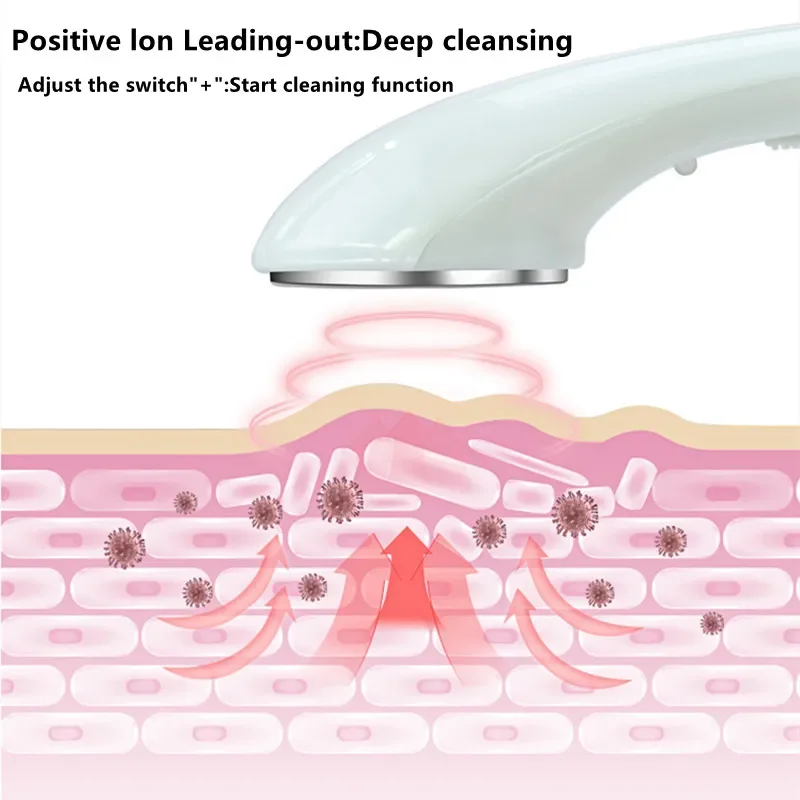 High Frequency Ultrasonic Home Use Beauty Device Electric Anti-wrinkle Ionic Face Skin Tightening Devices Face Clean Skin Lift