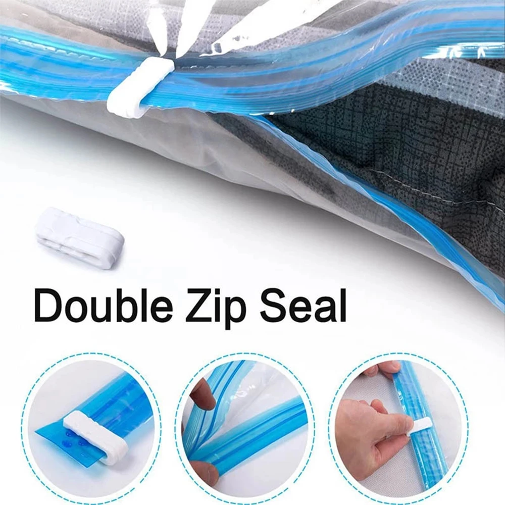 (Queen, Full-XL, Full) Mattress Vacuum Bag Compress Mattress to 1/8 of its  Size. Double Zip Seal & Leak-Proof Valve. Huge, Jumbo Mattress Bag for