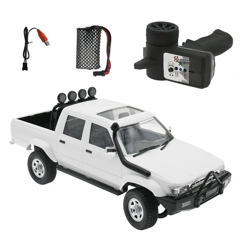 WPL D62 D64 D62-1 D64-1 1/16 2.4G 4WD RC 크롤러 자동차 RTR 풀 체중계 전기 버기 LED 라이트 등반 트럭 자동차, 어린이 선물