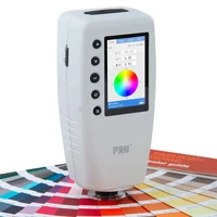 High Quality Portable Accurate Colorimeter WR18 Color MeterSwitchable Caliber with 4mm 8mm WR10 1