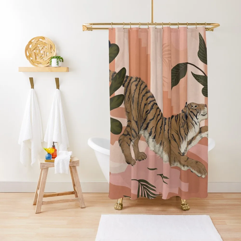 

Easy Tiger Shower Curtain Shower Curtain For Bathroom Set Bathroom Deco