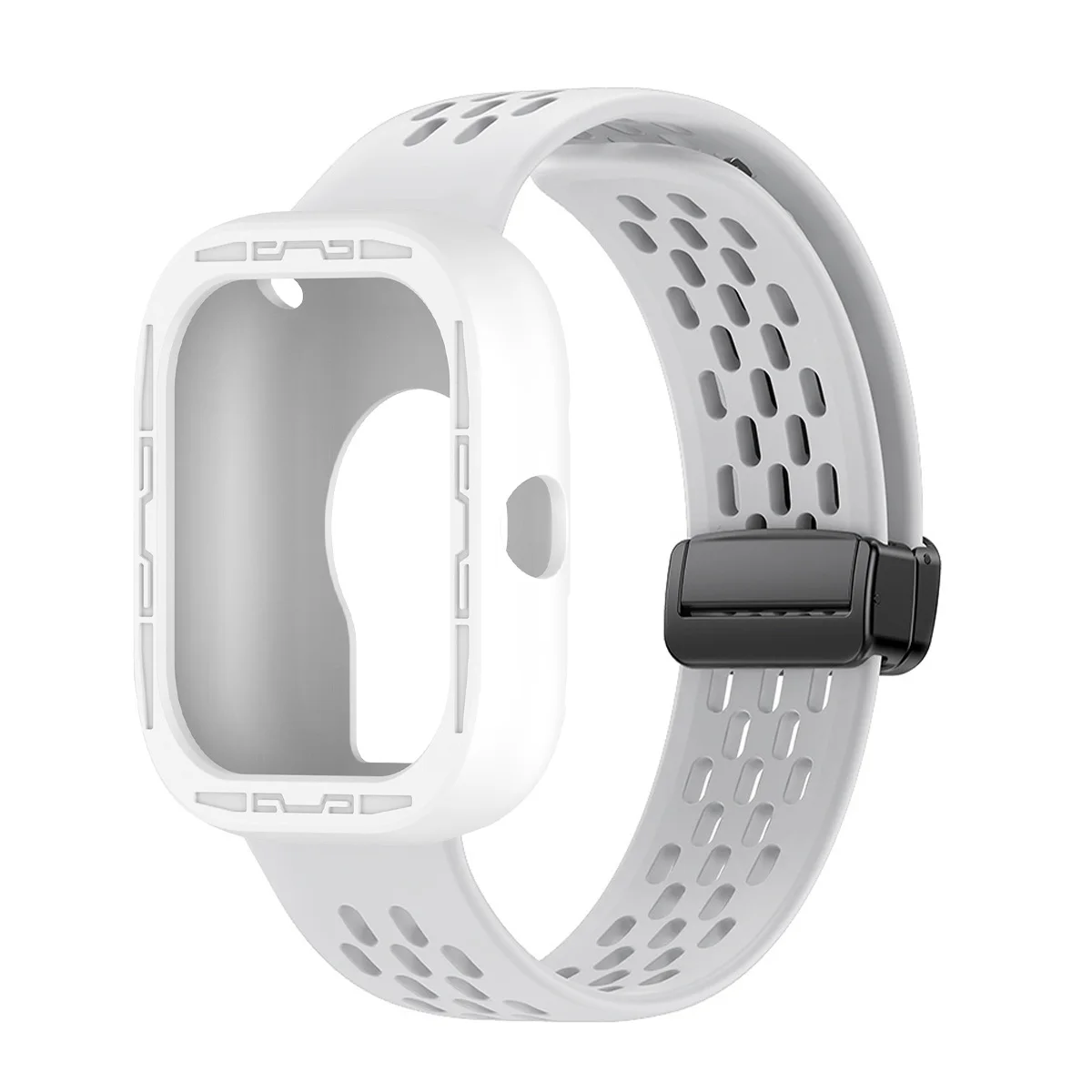 Silicone Strap and Bumper Protective Shell Cover