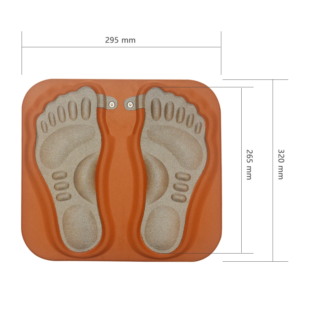 EMS Electric Foot Stimulator Massager, Folding Portable Electric Massage Mat, Full Automatic Circulation Massager Body Machine