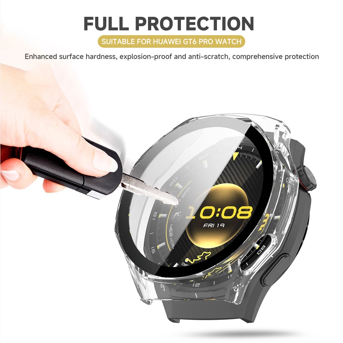 Premium Protective Cover and Screen Protector for Huawei Watch GT Series