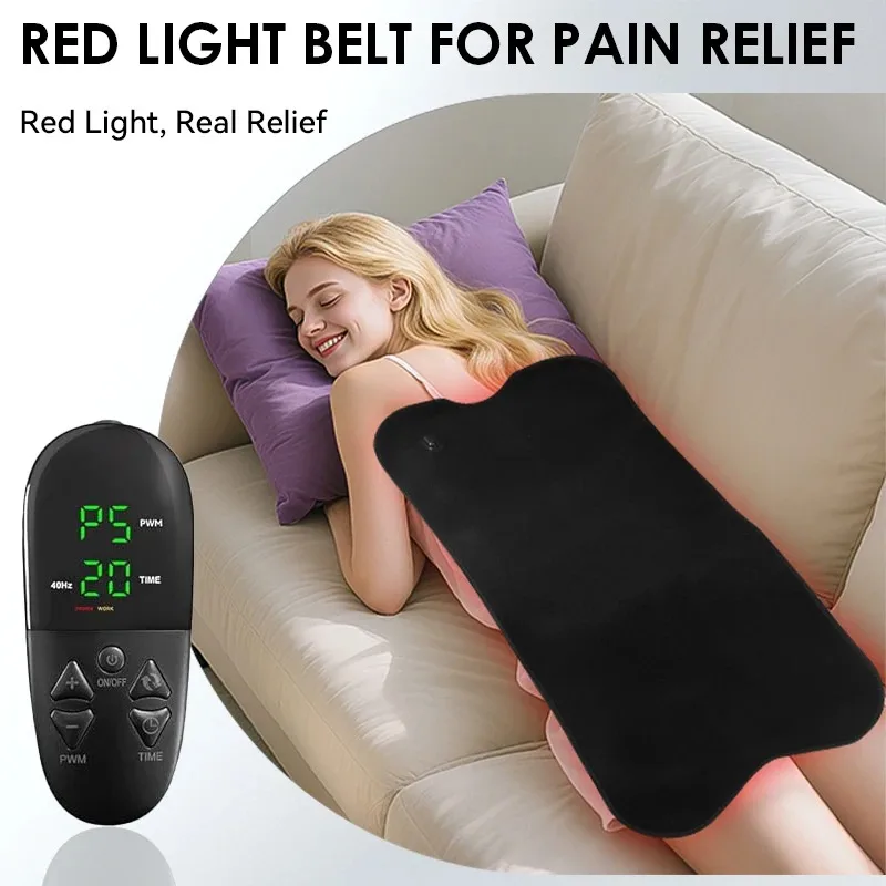 210 LEDs red Infrared Light Therapy Pad Beauty Devices portable 660nm 850nm Relax Pad for face,body back knee hands feet relief