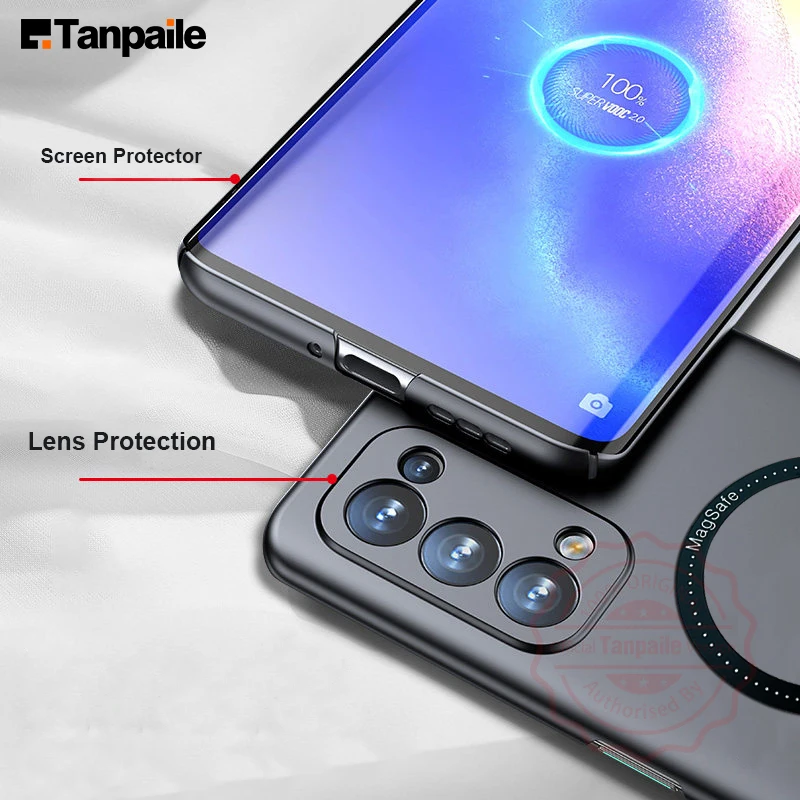 Ultra Thin Magnetic Hard Case with Magsafe Bumper