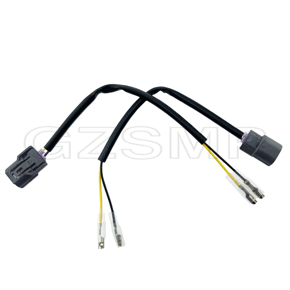 Turn Signal Wiring Fit for KAWASAKI Z900/SE/RS Z650RS Z1000SX VERSYS ZX10R Z H2 Indicator Connectors Plug Adapters motorcycle turn signal lights motorcycle turn signal