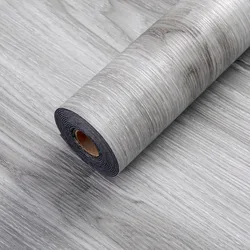 Wood Grain Peel and Stick Vinyl Flooring Roll - Easy DIY Installation, 12.9 Sq. Ft - 40cmX3m (G - 0004 - 8)