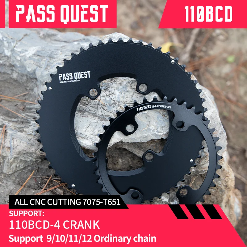 Plato Bicicleta 130BCD - Aleación Aluminio 50T Para MTB Y Carretera