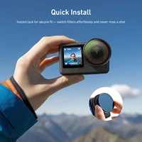 TELESIN CPL ND8 ND16 ND32 UV VND Quick Release Lens Filter for DJI OSMO Action 6 Filter Frame For DJI Action6 Camera Accessories - Image 6