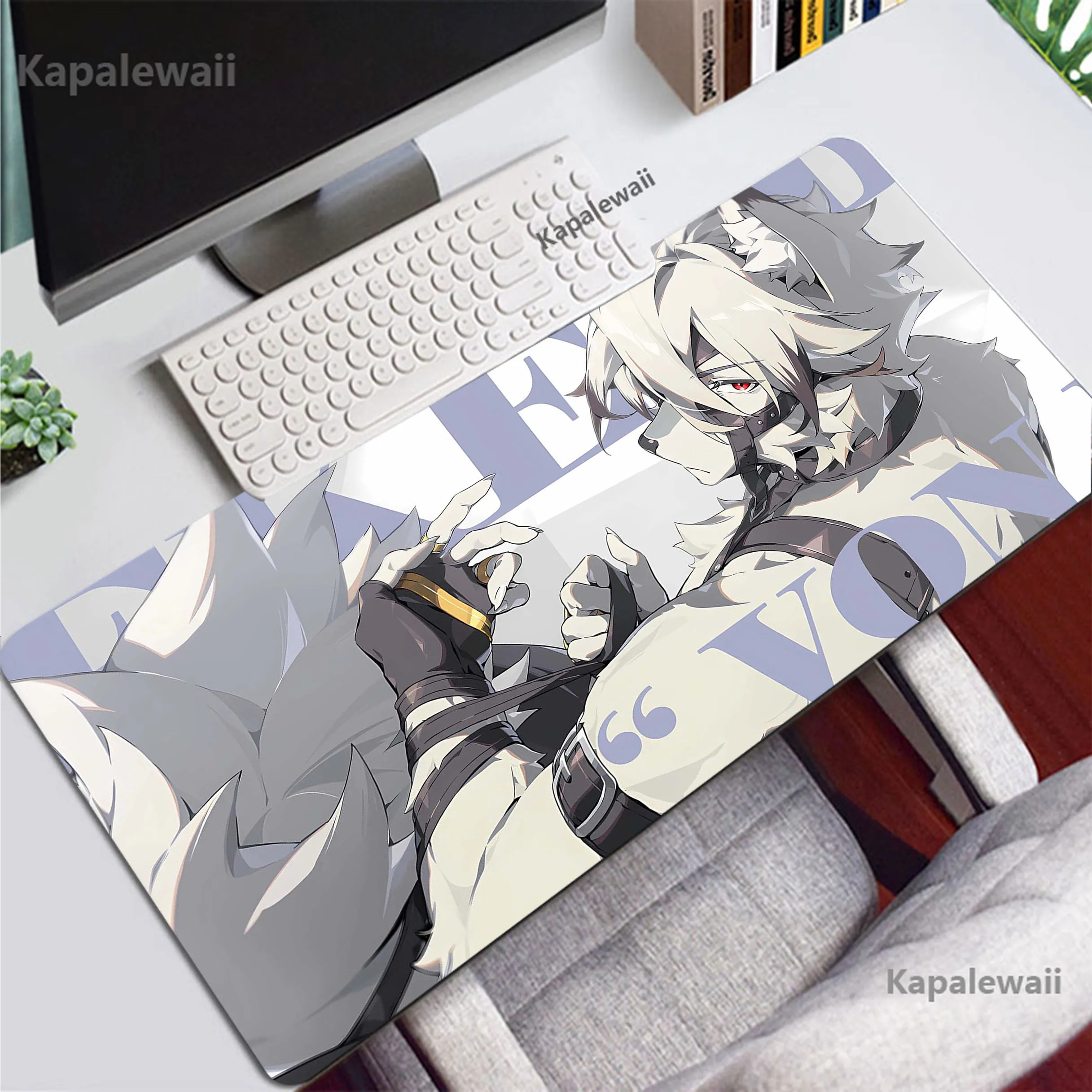 Zenless Zone Zero Anime Gaming Mousepad Gamer Speed Accessories Keyboard Pads Computer Mouse Pad Large Mouse Mat XXL 90x40cm