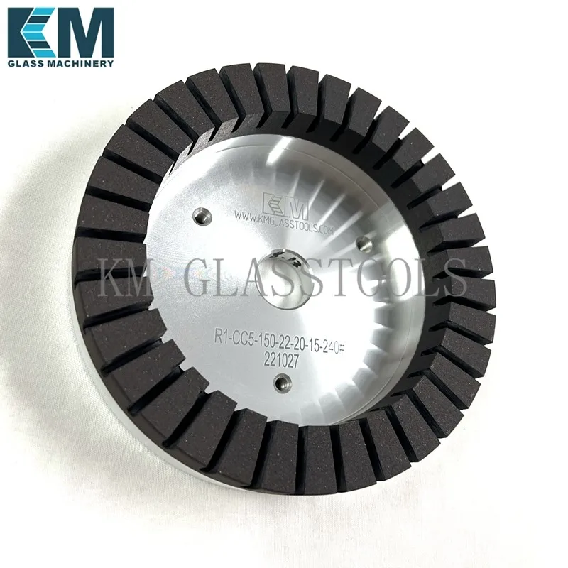 Glass resin wheel, resin wheel for laminated glass, black wheel, good brightness 150x20x15mm,product.