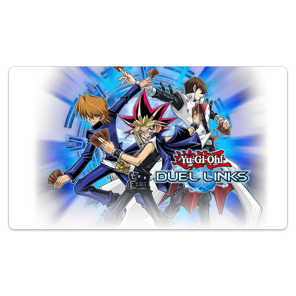 

Joey Wheeler Board Playmat Yugi Muto&Seto Kaiba TableMat YGO Card Playmat Dustproof Standard Natural Rubber Playmat+Portable Bag