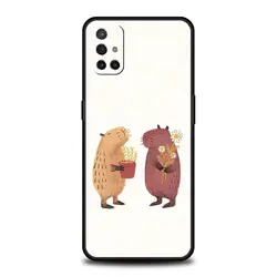 Cartoon Capybara Phone Case Cover - OnePlus 8 5G (A1)