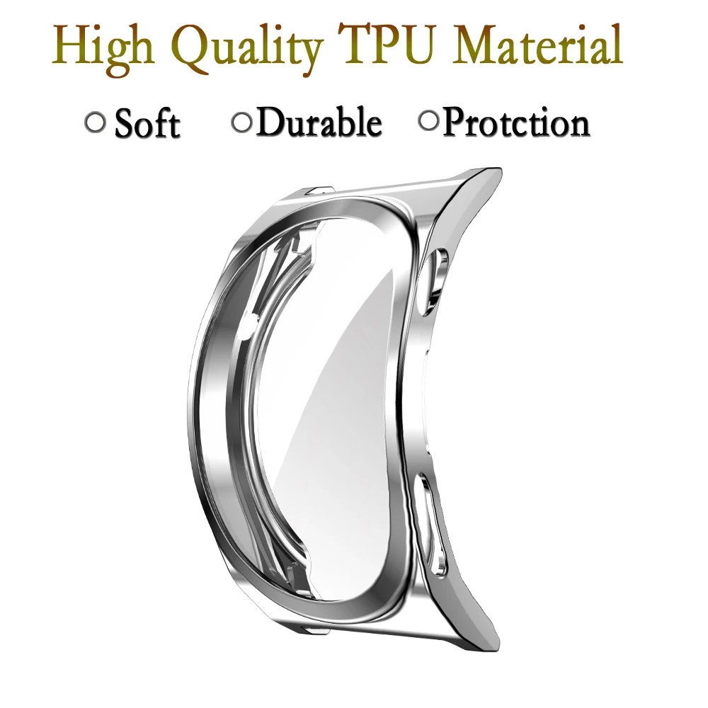 Premium Soft TPU Full Coverage Anti-Scratch Screen Protector Case