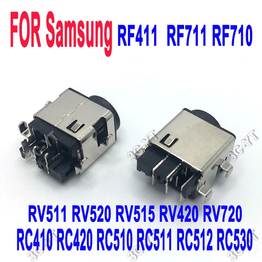 

1-10Pcs NEW Laptop DC Power Jack Socket Connector For Samsung RV511 RV520 RV515 RV420 RV720 RC410 RC420 RC511 RC530 RF411 RF711