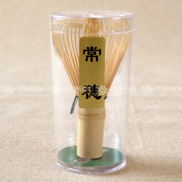[GRANDNESS] Tsuneho White Bamboo Chasen Matcha Whisk 64 Japanese Whisk for Preparing Matcha