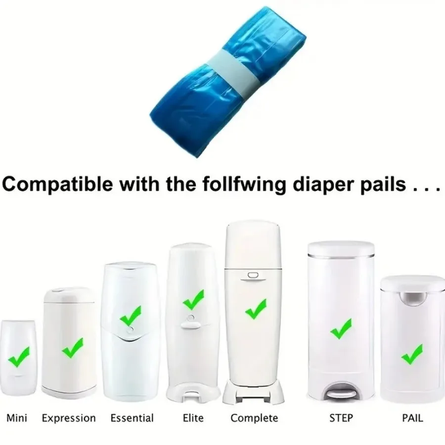 12 Ricariche Per Pattumiera Pannolini Profumate - Compatibili Con Genie, Angelcare, Tommee Tippee, Twist And Click