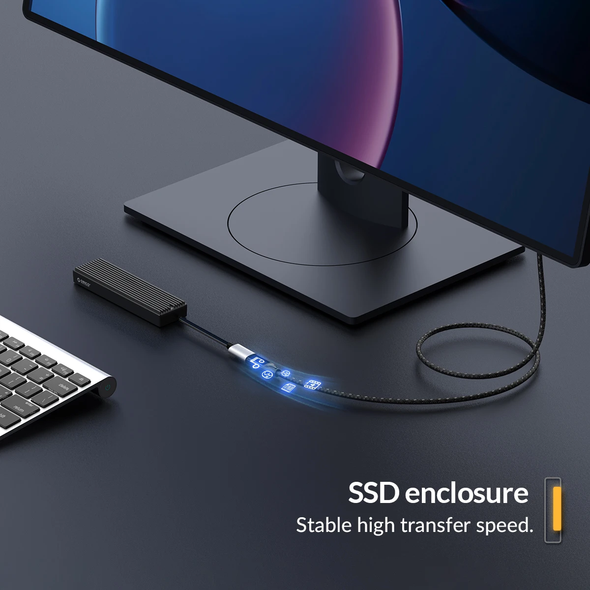 Orico-usb tipo c cabo de extensão para
