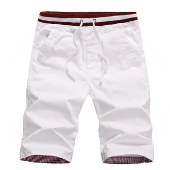 2025 Novedad: Pantalones Cortos Algodón Hombre Slim Fit | Bermudas Jogger Playa Casual S-4XL