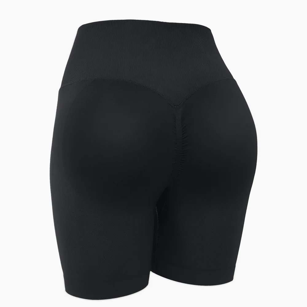 High Waist Shorts Fitness Sports Push Up Seamless Biker Shorts Women Slim Running Workout Summer Gym Cycling Shorts swimming shorts
