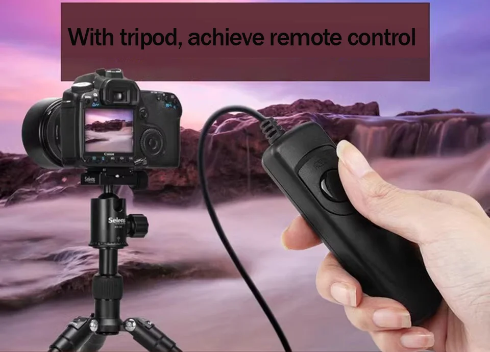 Description Picture 3 of itemRS-60E3 Remote Control Shutter Release Cable for Iconic Brand E0S 2000D 1500D 1300D 1200D 1100D 1000D 850D 800D 750D 760D 700D 650D SLR